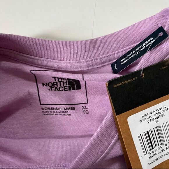 The North Face NWT S/S Half Dome Tri-Blend Tee XL - Picture 7 of 9